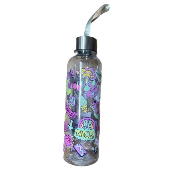 Imagem de Garrafa De Água Escolar Infantil Girl Power 600Ml