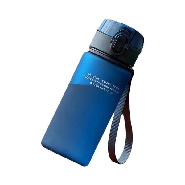 Imagem de Garrafa de Água Esportiva 400ml - Sem BPA, à Prova de Vazamento - Ideal para Caminhadas e Viagens