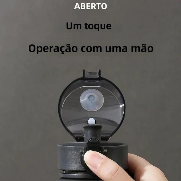 Imagem de Garrafa de Água Esportiva Portátil - 400ml e 560ml - Livre de BPA e à Prova de Vazamento