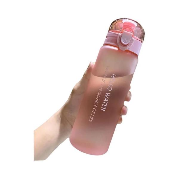 Imagem de Garrafa de Água Esportiva Portátil 780ml - Transparente e à Prova de Vazamento