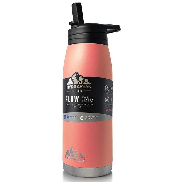 Imagem de Garrafa de Agua Hydrapeak HP-FLOW-32-Peach 946ML Pessego