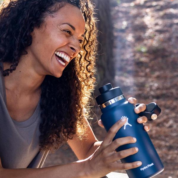 Imagem de Garrafa de água Hydro Flask 1.2L em aço inoxidável Indigo