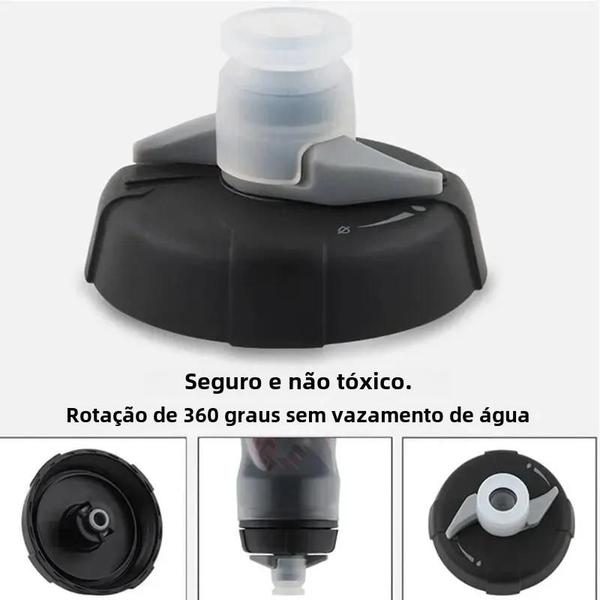 Imagem de Garrafa de Água para Bicicleta Bolany 600ml - Isolamento Térmico - Ideal para Esportes