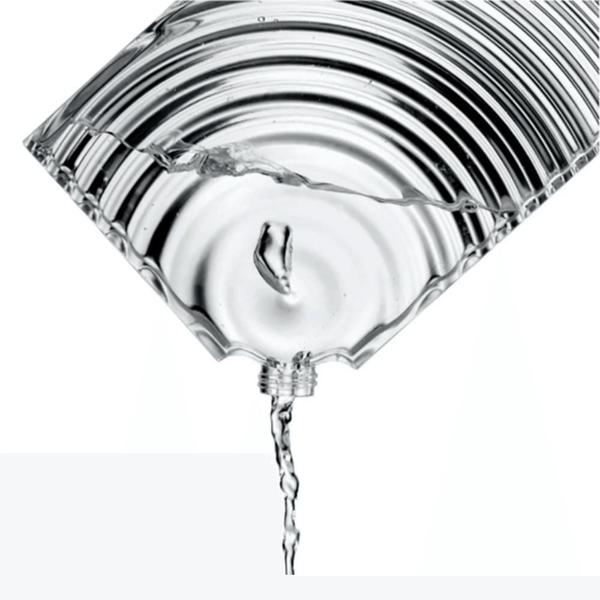 Garrafa De Água Plana Ripples Transparente Icons 500Ml - Guzzini Imagem de Garrafa De Água Plana Ripples Transparente Icons 500Ml - Guzzini