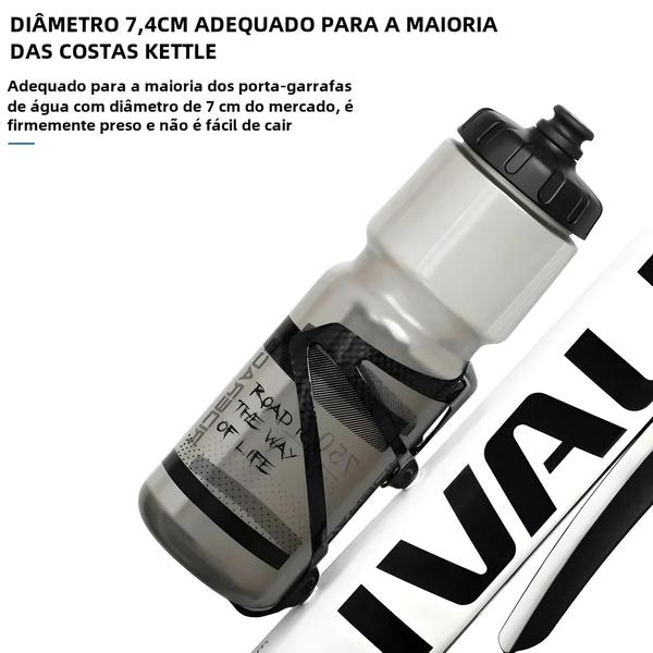 Imagem de Garrafa de Água Portátil RIDERACE 710ml - Ideal para Ciclismo, Corrida e Escalada