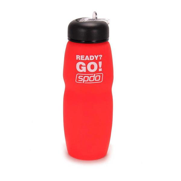 Imagem de Garrafa de água squeeze speedo silicone 700 ml - vermelho un