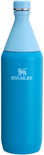 Imagem de Garrafa de água Stanley All Day Slim 1L isolada em aço inoxidável