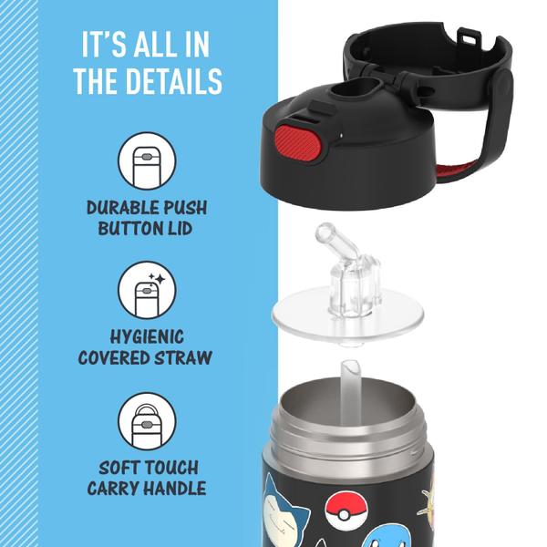 Imagem de Garrafa de água THERMOS FUNTAINER Pokémon 350ml Kids Stainless