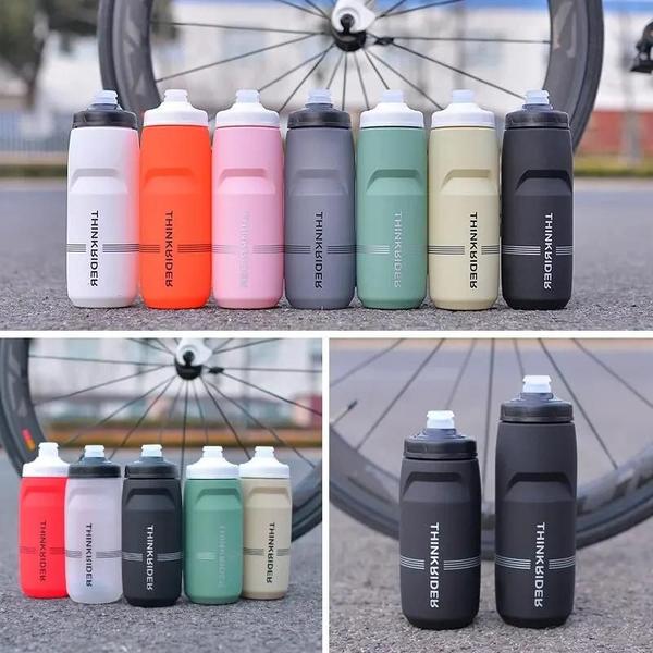 Imagem de Garrafa de Água Thinkrider para Bicicleta - Grande Capacidade (620ml/750ml)