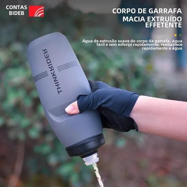 Imagem de Garrafa de Água Thinkrider para Bicicleta - Grande Capacidade (620ml/750ml)