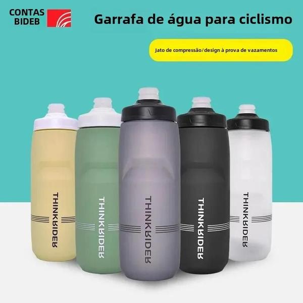 Imagem de Garrafa de Água Thinkrider para Bicicleta - Grande Capacidade (620ml/750ml)