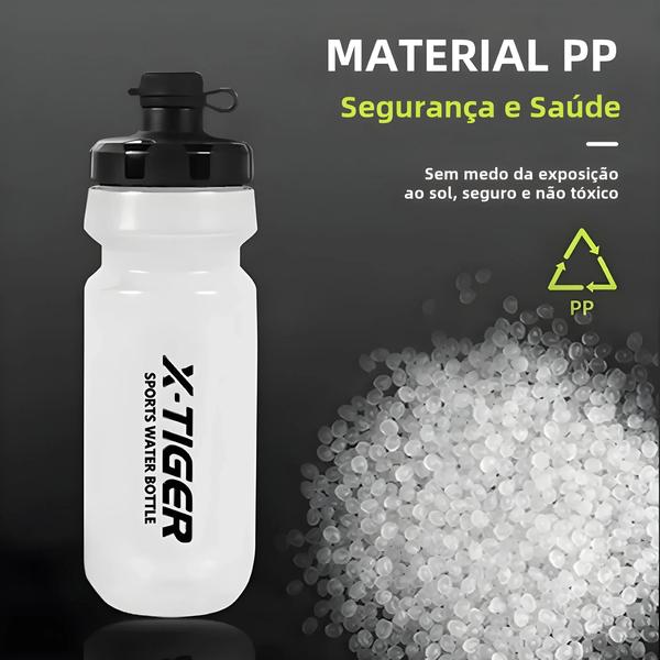 Garrafa de Água X-TIGER 650ml para Ciclismo - Ideal para Estrada, Montanha e Esportes ao Ar Livre Imagem de Garrafa de Água X-TIGER 650ml para Ciclismo - Ideal para Estrada, Montanha e Esportes ao Ar Livre