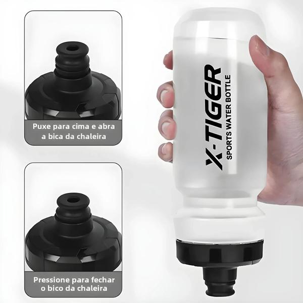 Garrafa de Água X-TIGER 650ml para Ciclismo - Ideal para Estrada, Montanha e Esportes ao Ar Livre Imagem de Garrafa de Água X-TIGER 650ml para Ciclismo - Ideal para Estrada, Montanha e Esportes ao Ar Livre