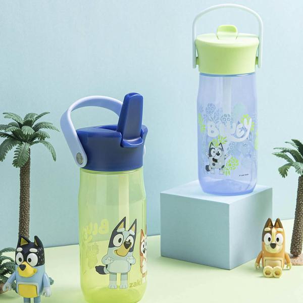 Imagem de Garrafa de água Zak Designs Harmony Bluey 500ml, pacote com 2