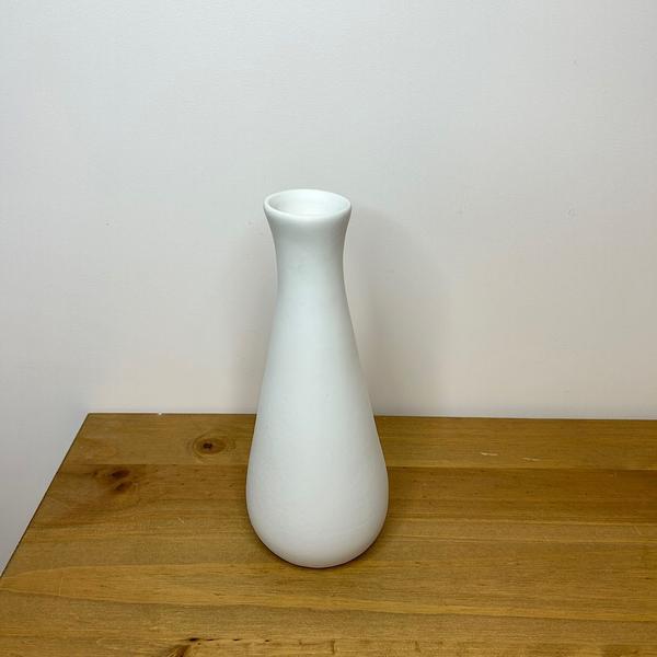 Imagem de Garrafa de cerâmica g branca fosca 21ax10l/cm