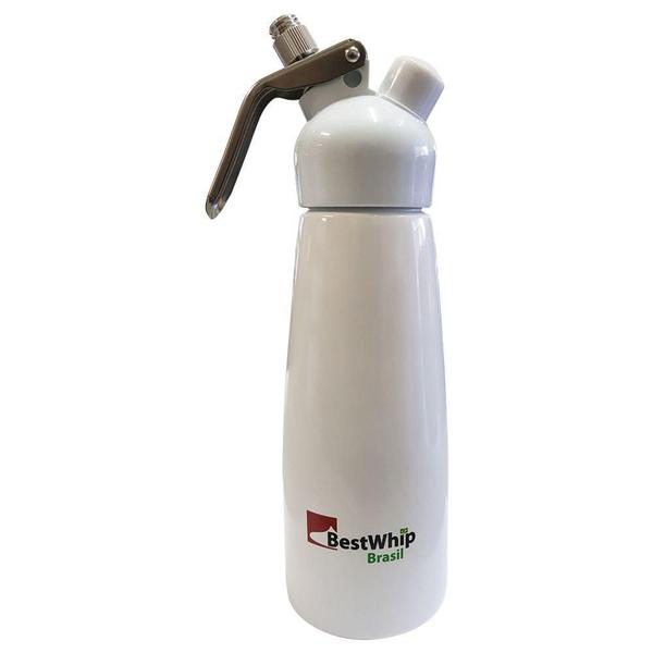 Garrafa de Chantilly BestWhip Cream Whip Tall 500 ml Branca Imagem de Garrafa de Chantilly BestWhip Cream Whip Tall 500 ml Branca