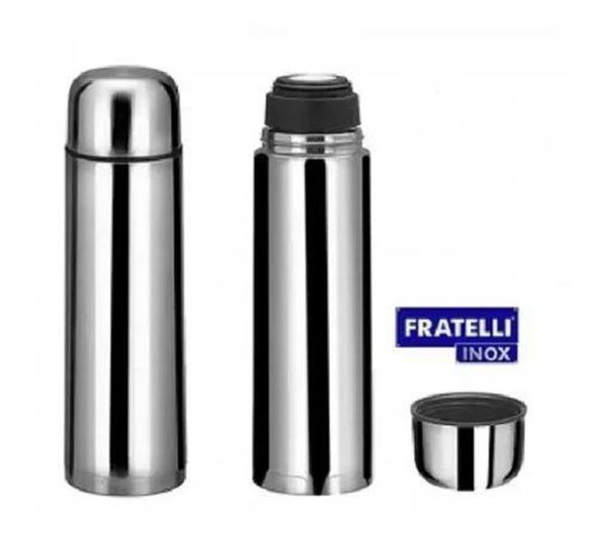 Imagem de Garrafa de Inox Térmica De Viagem Não Quebra Não Pinga 350ml - Fratelli