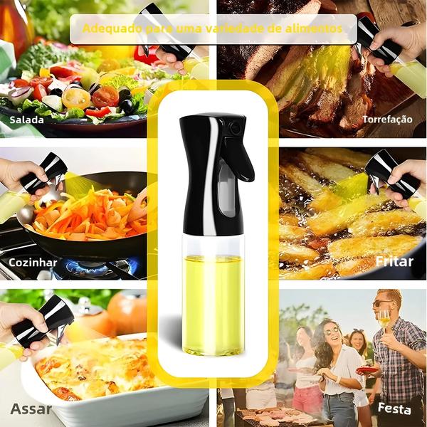 Imagem de Garrafa de Spray de Azeite para Fritadeira Air Fryer - 200/300/500ml