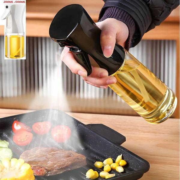 Imagem de Garrafa de Spray de Óleo para Cozinha - 200ml e 300ml - Ideal para Churrasco e Cozinhar