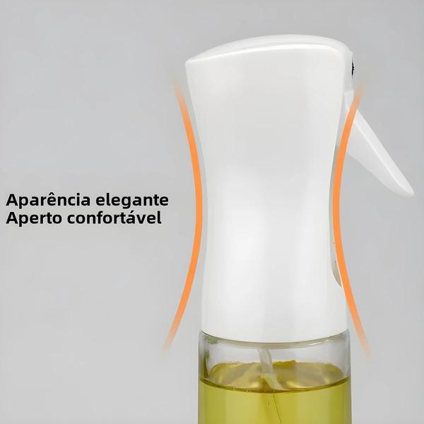 Imagem de Garrafa de Spray de Óleo para Cozinha - 200ml e 300ml - Ideal para Cozinhar e Acampamento