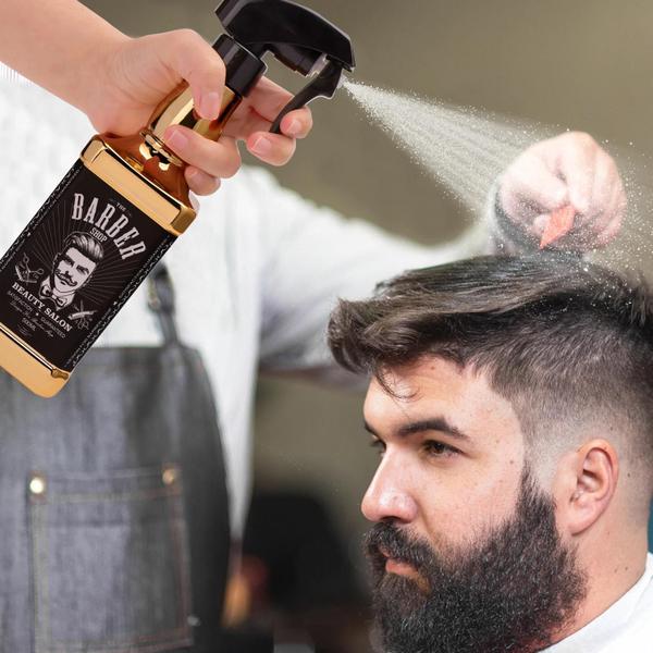 Imagem de Garrafa de Spray Retrô para Salão de Beleza e Barbearia