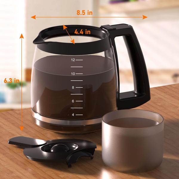 Imagem de Garrafa de substituição de 12 xícaras de cafeteira para Cuisinart DCC-1200