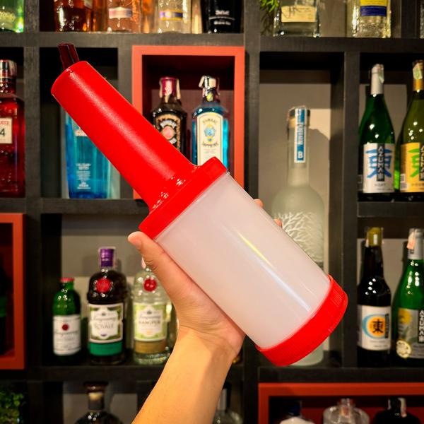 Imagem de Garrafa de Suco Bartender Storen Pour Master Vermelho 1l