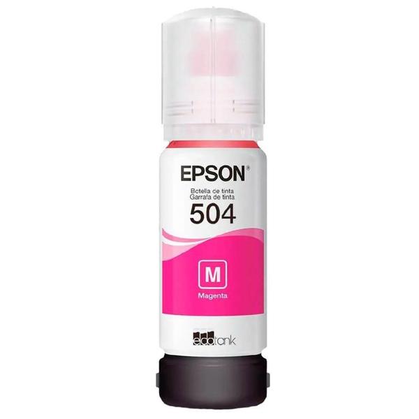 Imagem de Garrafa de Tinta Epson T504, Magenta - T504320-AL