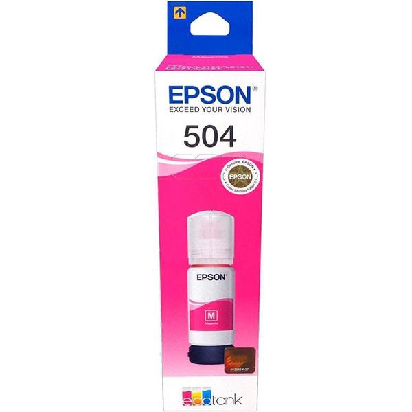 Imagem de Garrafa de Tinta Epson T504, Magenta - T504320-AL