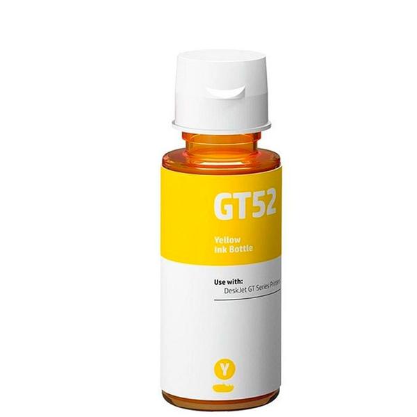 Imagem de Garrafa de Tinta GT52 Amarelo para impressora Deskjet Smart Tank 500 series