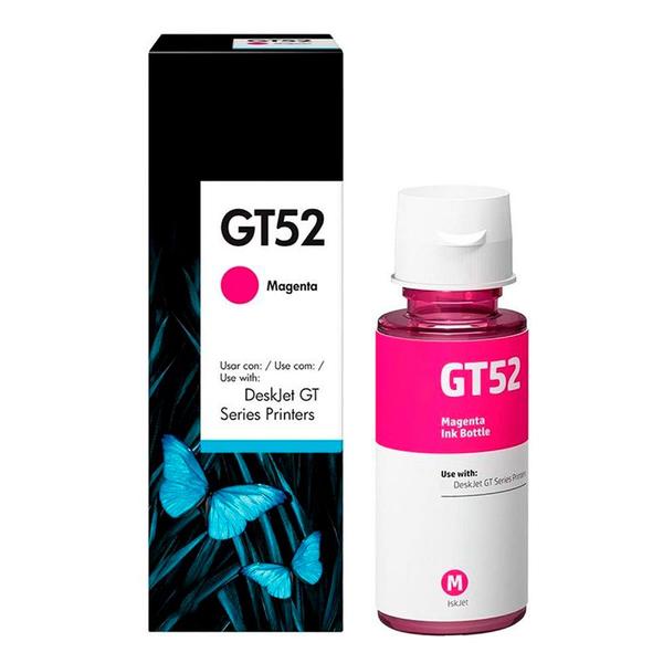 Imagem de Garrafa de Tinta GT52 Magenta 70ml para impressora Deskjet Smart Tank 510 series