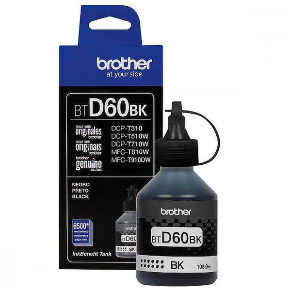 Imagem de Garrafa De Tinta Preto Inkjet Mini17 Brother - BTD60BK