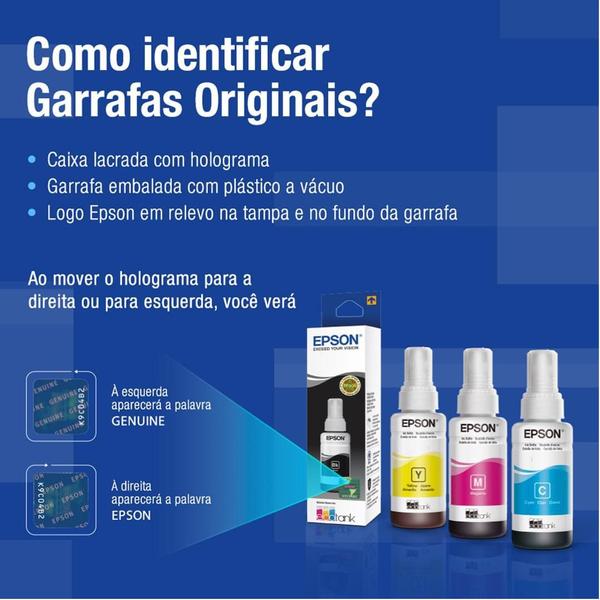 Imagem de Garrafa de Tinta T544 T544120-AL Preto - Epson