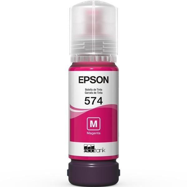 Imagem de Garrafa de tinta T574 magenta para impressora Jato de Garrafa de tinta L18050