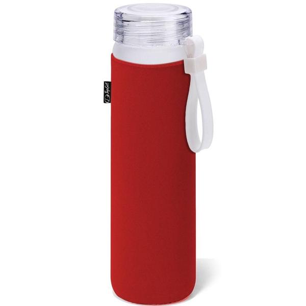 Imagem de Garrafa De Vidro 470 Ml Frost Premium Topget - Vermelho