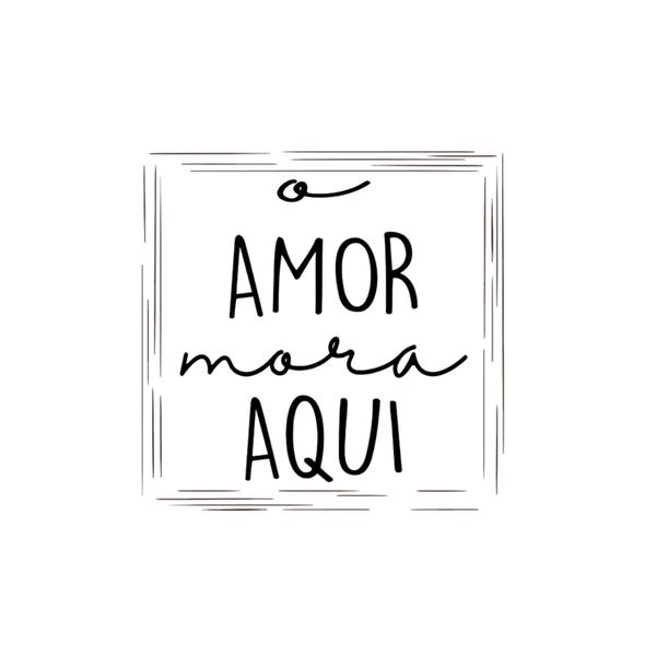 Imagem de Garrafa decorativa com leds "O AMOR mora AQUI"