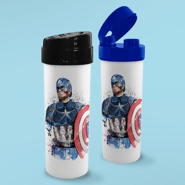 Garrafa ECO Capitão América - ShopC Imagem de Garrafa ECO Capitão América