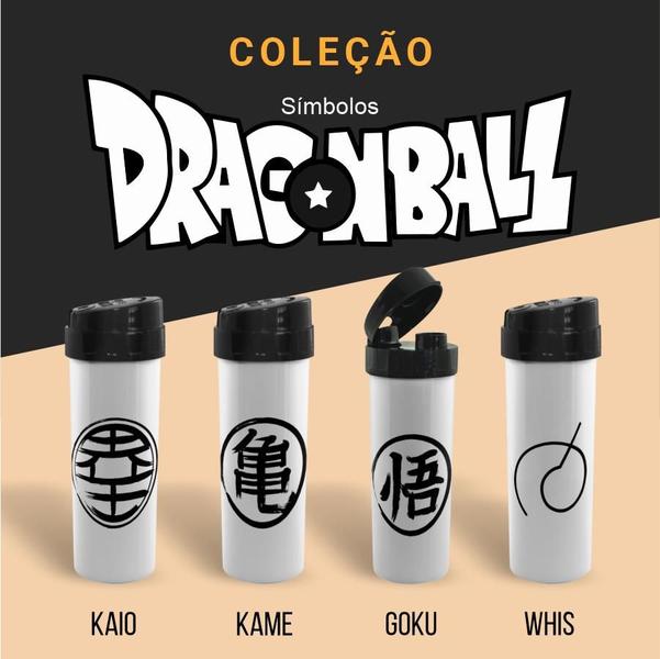 Imagem de Garrafa ECO Coleção Símbolos Dragon Ball