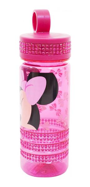 Imagem de Garrafa Garrafinha Infantil Menina Rosa Minnie Mouse - 500ml