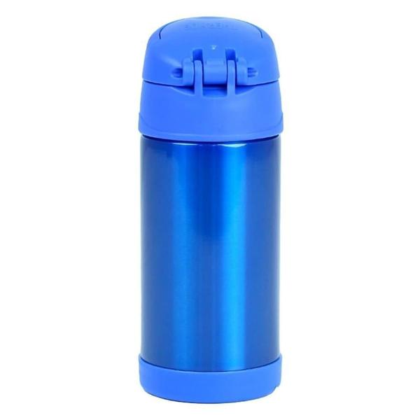 Imagem de Garrafa Garrafinha Térmica Infantil Thermos 355Ml Azul