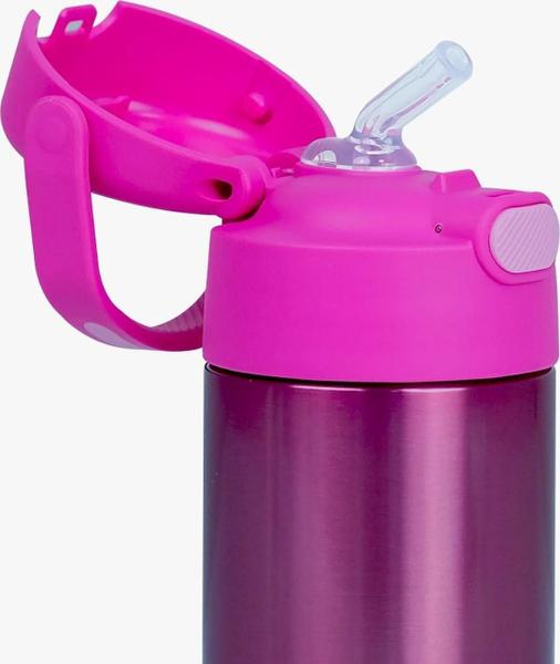 Imagem de Garrafa Garrafinha Térmica Infantil Thermos 355Ml Tokio Rosa