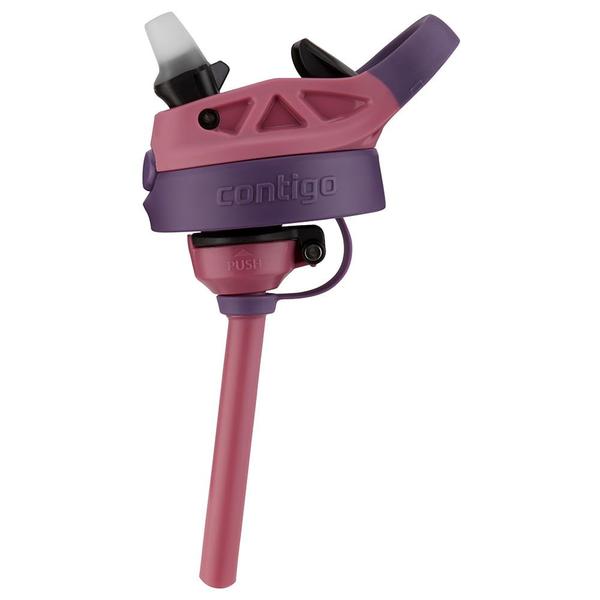 Imagem de Garrafa Gizmo Flip Kids AUTOSPOUT Rosa Roxo Contigo  414ml