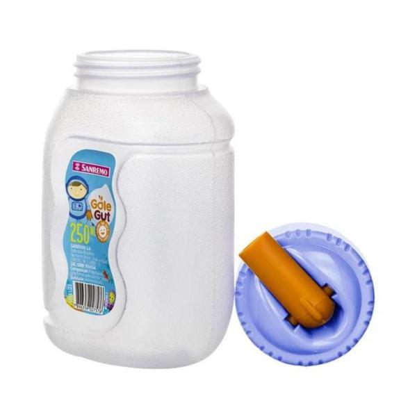 Imagem de Garrafa Gole Gut Plastico Escolar Sanremo 250Ml