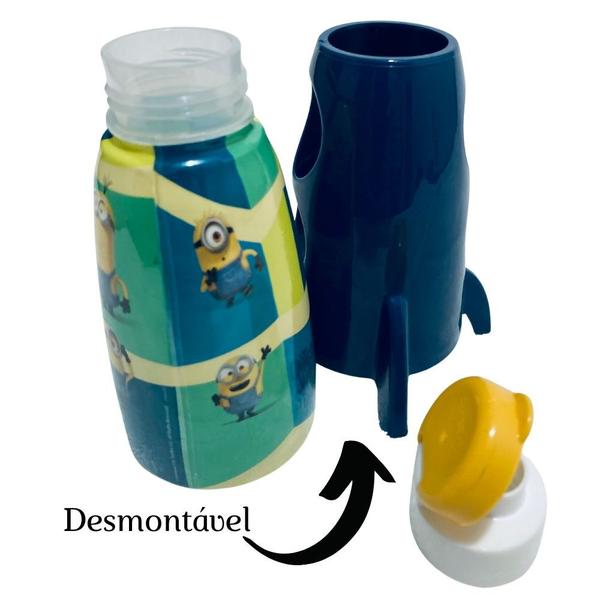 Imagem de Garrafa Infantil foguete Minions 320ml Plasutil ref. 13921