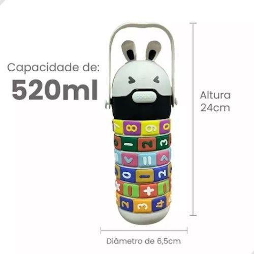 Imagem de Garrafa Infantil Inteligente 520ml Interativa Com Números