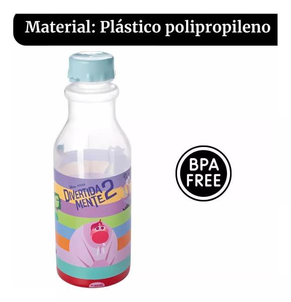 Imagem de Garrafa Infantil Retrô 500Ml, Squeeze, Cantil Plasútil