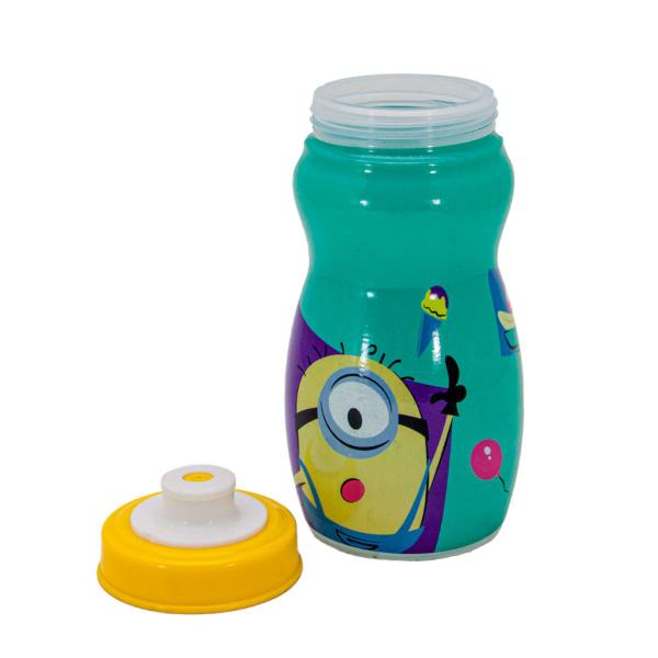 Imagem de Garrafa Infantil Squeeze Escolar 300ml Personagens Plasutil