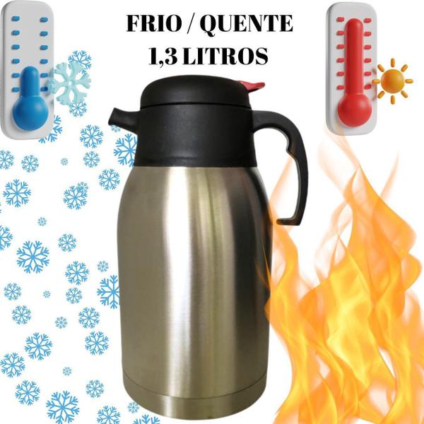 Imagem de Garrafa Inox 1.3L Elite Quente-Frio Elegancia E Estilo