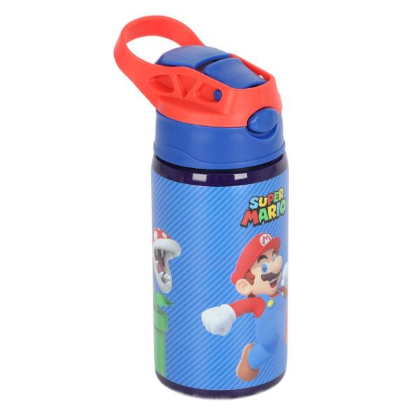 Imagem de Garrafa Inox Garrafinha Infantil Super Mario Bros - Luxcel