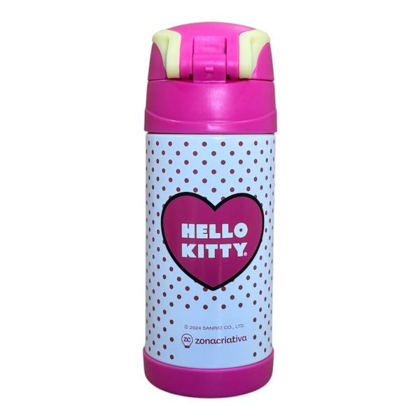 Imagem de Garrafa Inox Infantil Hello Kitty 350ml - ZonaCriativa